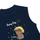 Áo Ba Lỗ Relaxed Fit Teddy Land Teddy Rainy Day