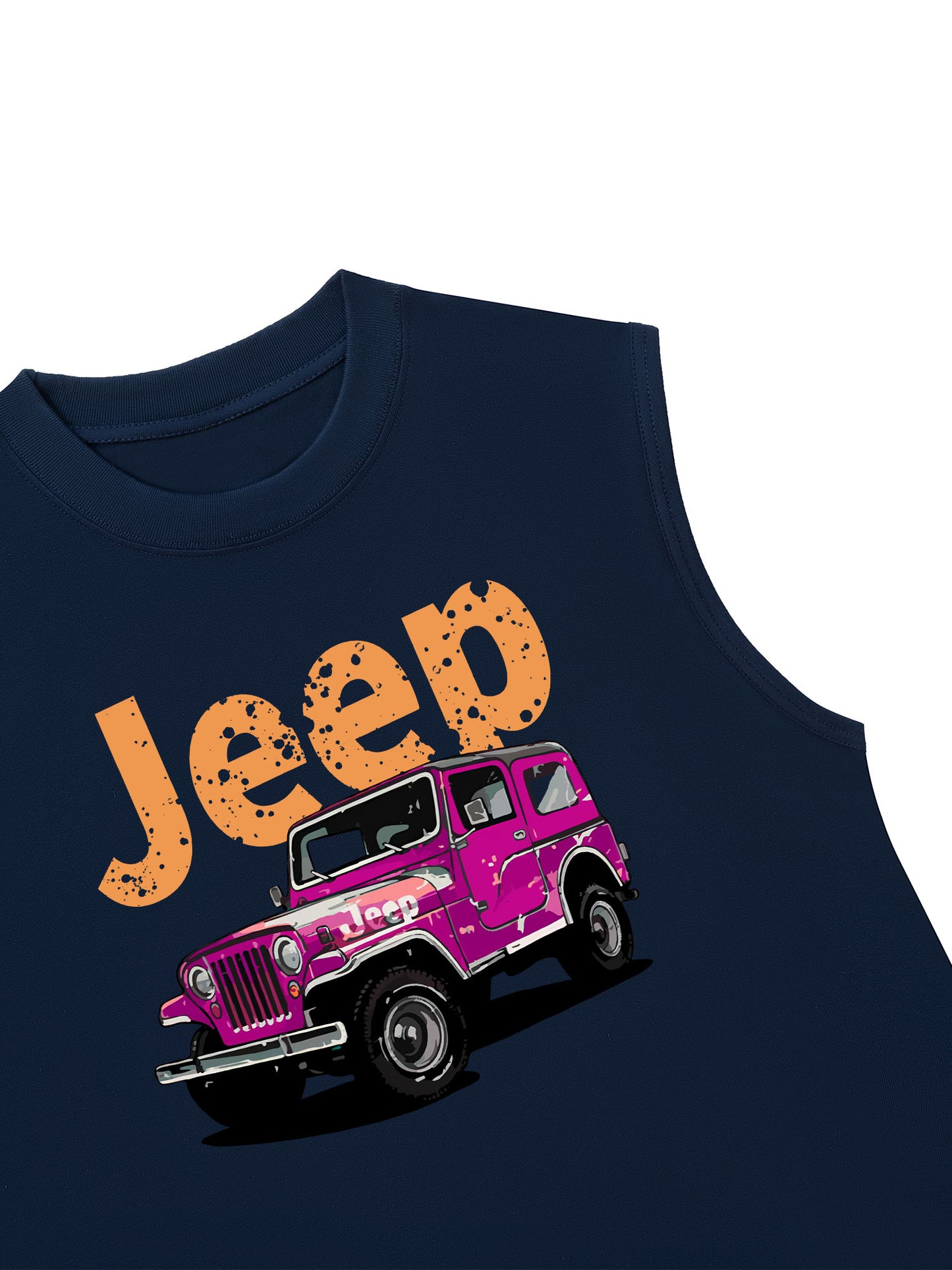 Áo Ba Lỗ Relaxed Fit JEEP CAR