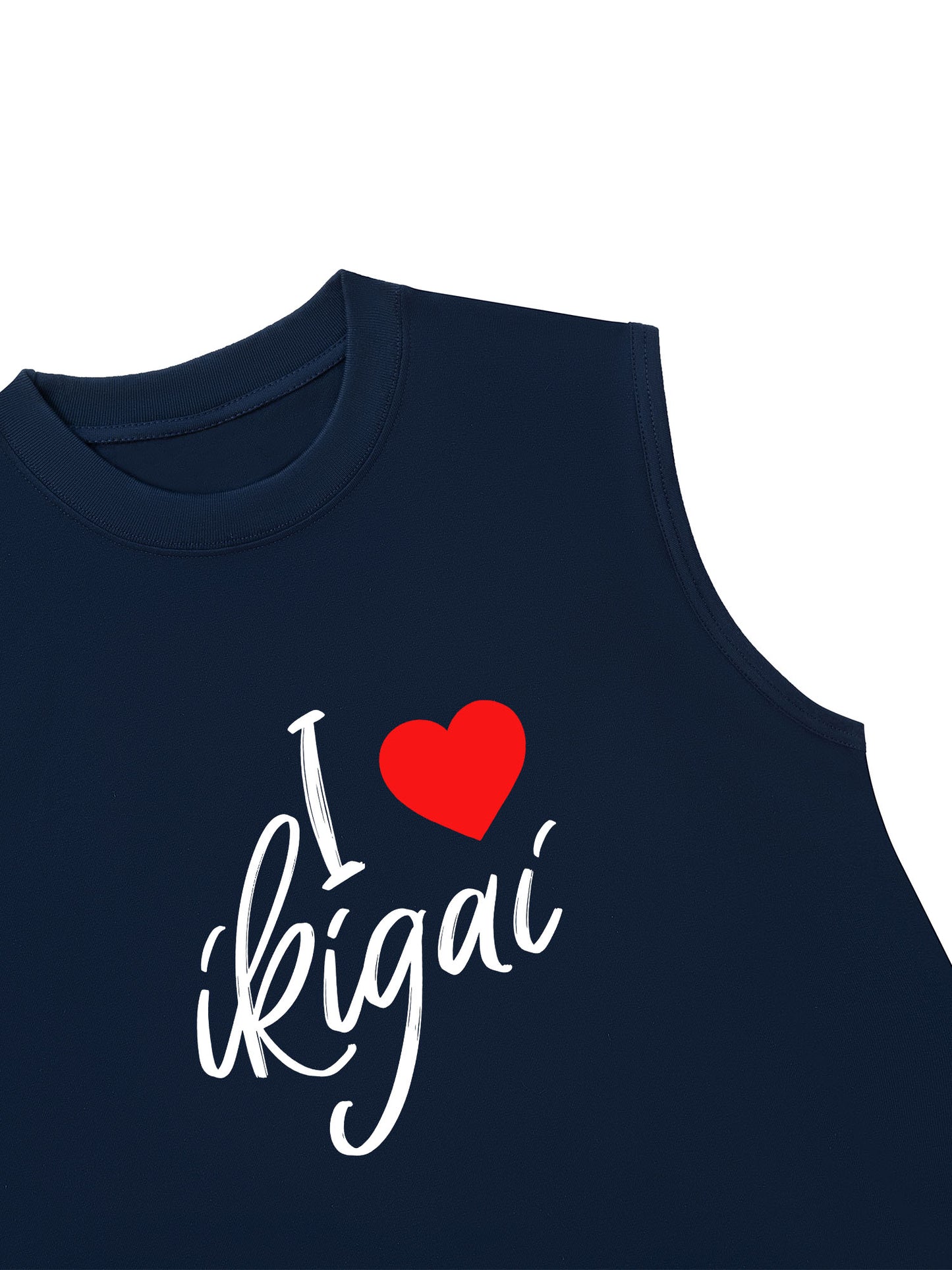 Áo Ba Lỗ Relaxed Fit I Love Ikigai