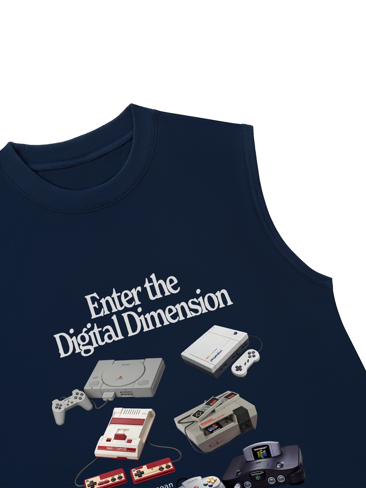 Áo Ba Lỗ Relaxed Fit Enter The Digital Dimension