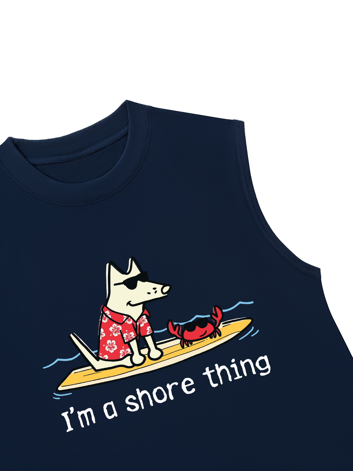 Áo Ba Lỗ Relaxed Fit Go Outside I_m A Shore Thing
