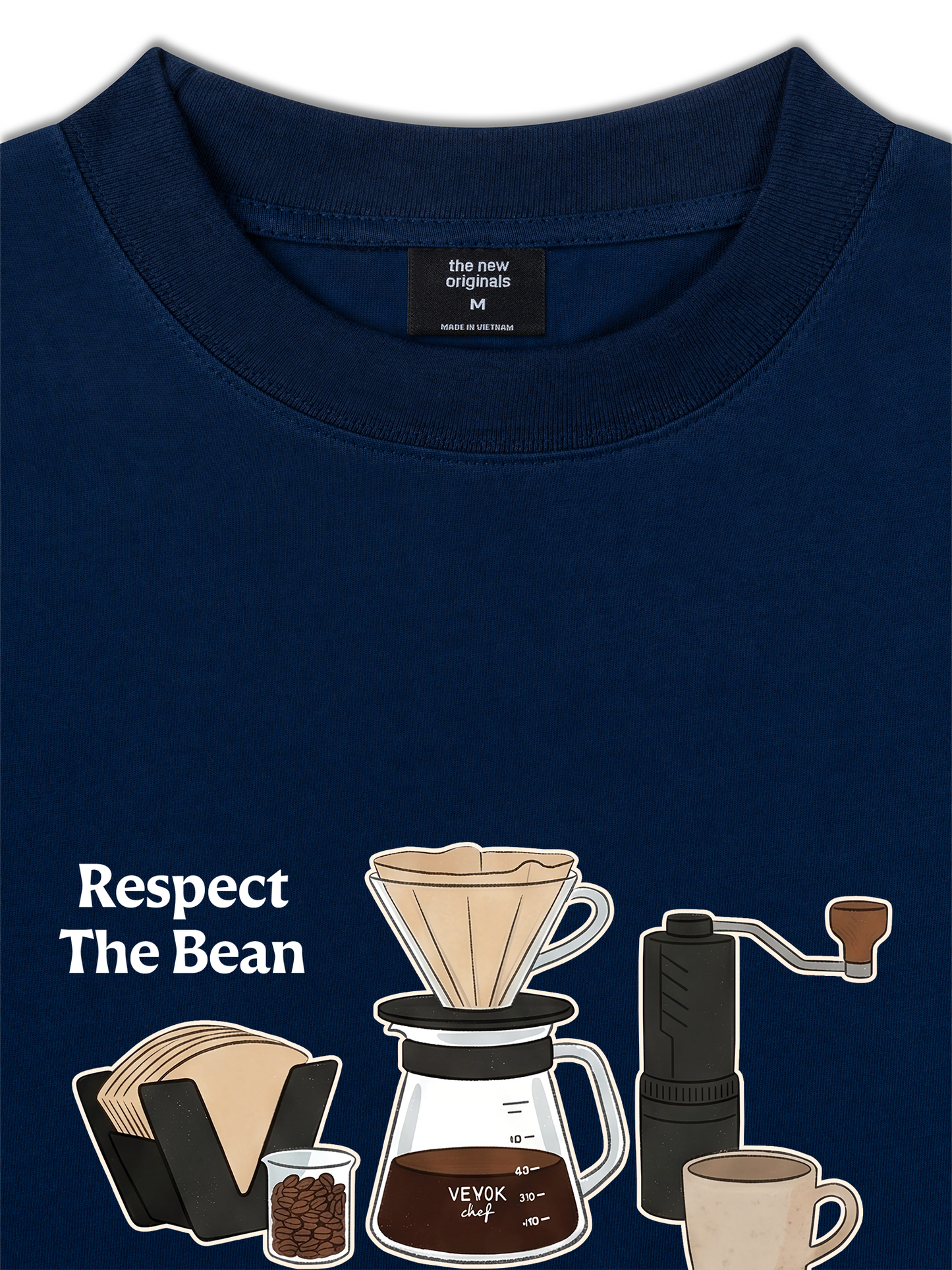 Áo Thun Relaxed Fit Respect The Bean