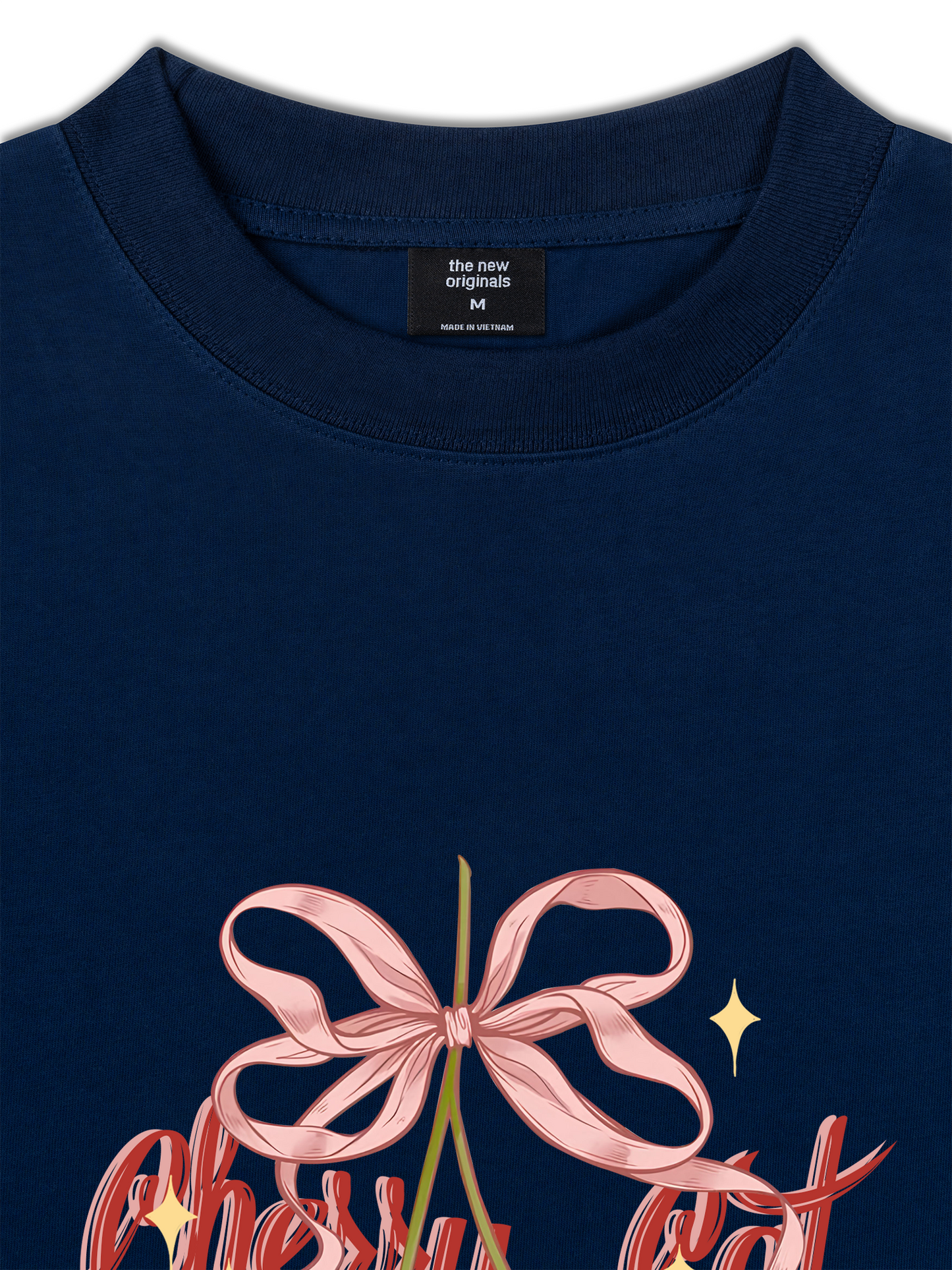Áo Thun Relaxed Fit Daily Cuties Cherry Cat