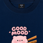 Áo Thun Relaxed Fit Good Mood Sushi Pig