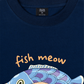 Áo Thun Relaxed Fit Fish Meow