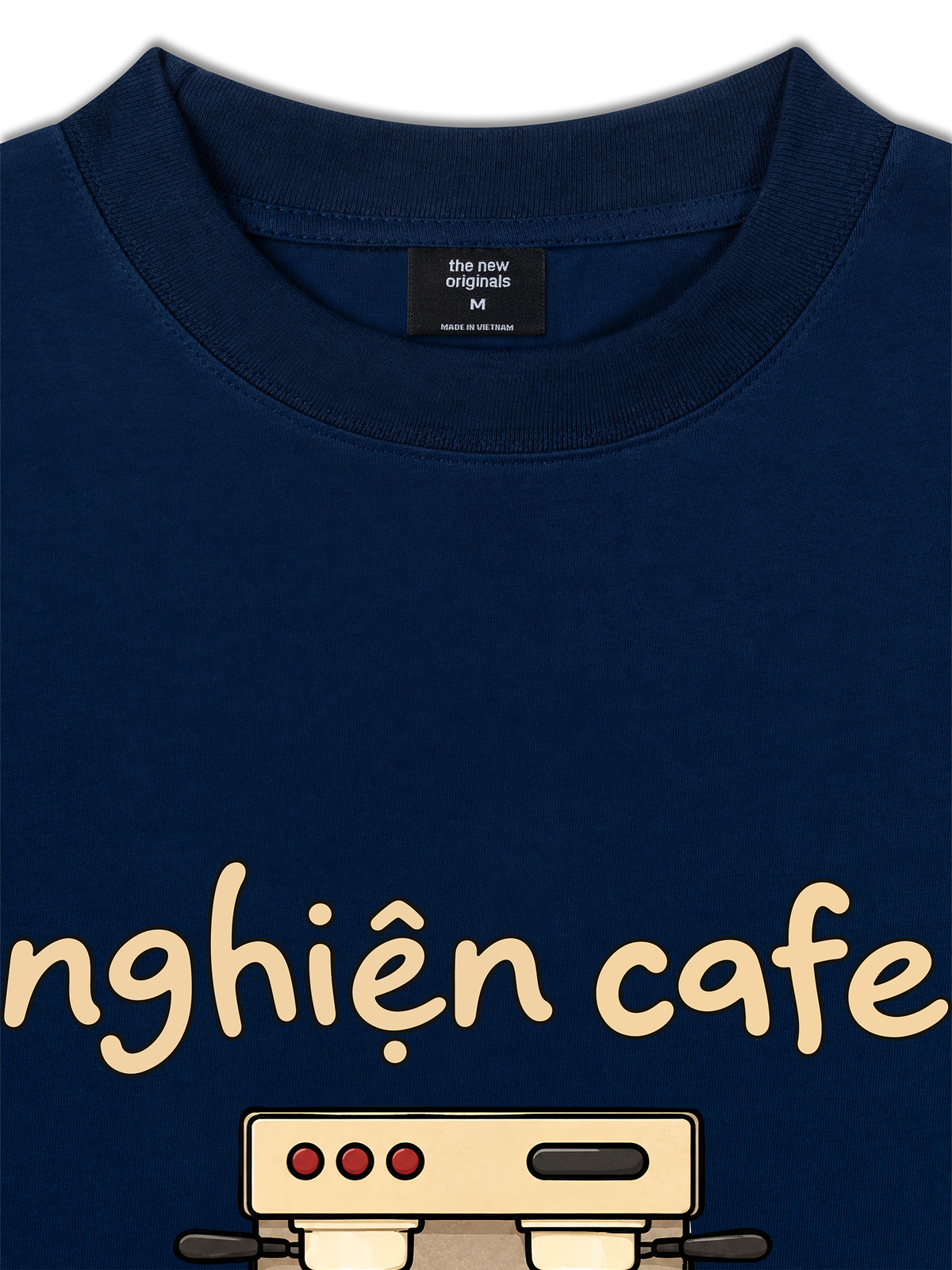 Áo Thun Relaxed Fit Nghiện Cafe