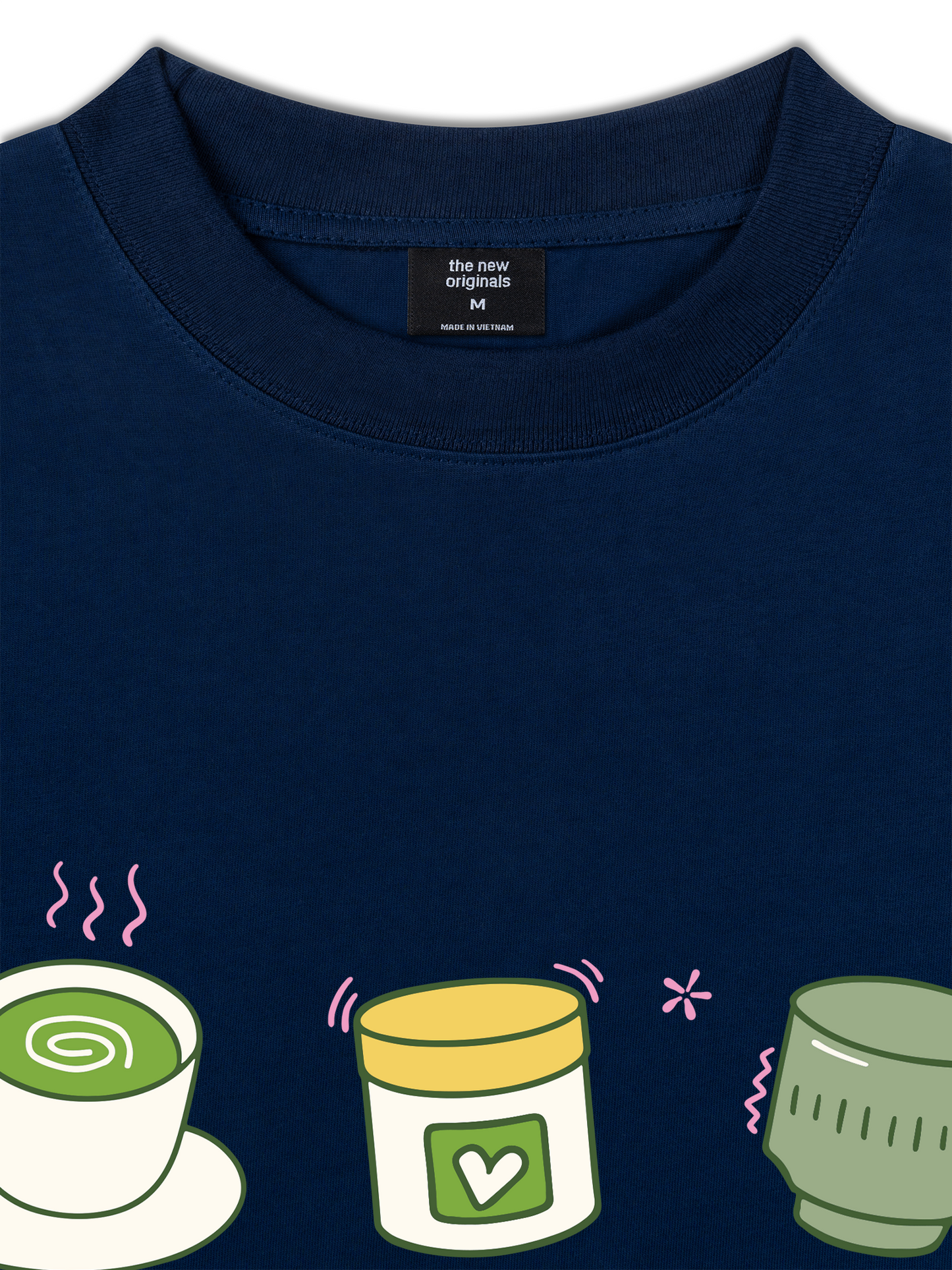 Áo Thun Relaxed Fit Drink Collection Matcha Time
