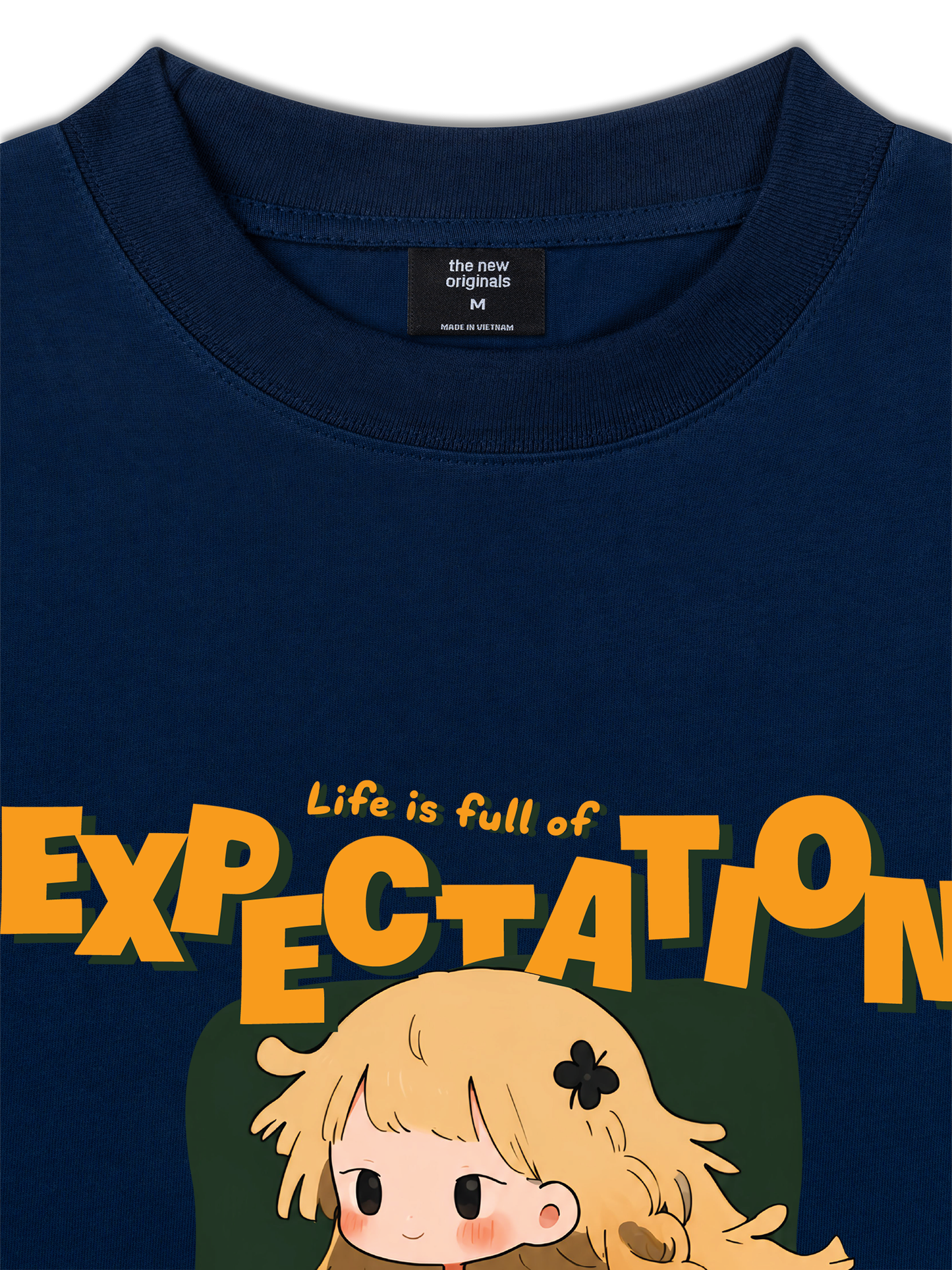 Áo Thun Relaxed Fit Life Is Full Of Expectation