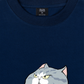 Áo Thun Relaxed Fit Funny Couple Cat