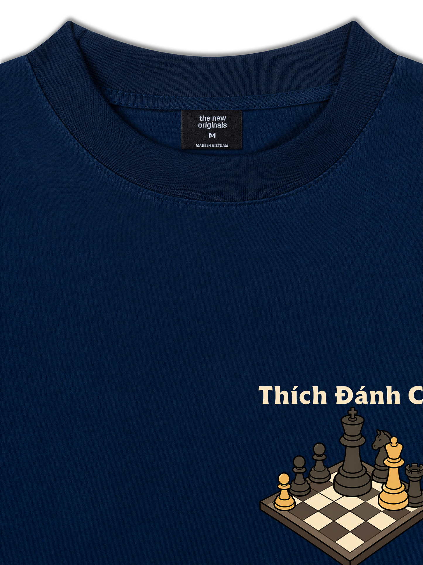 Áo Thun Relaxed Fit Thích Đánh Cờ