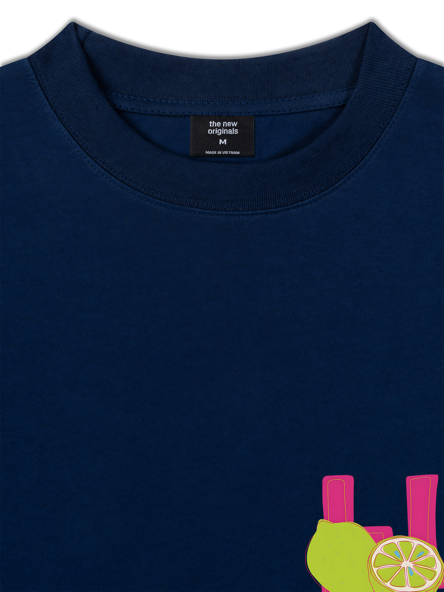 Áo Thun Relaxed Fit Summer Vibes Pink Lemon