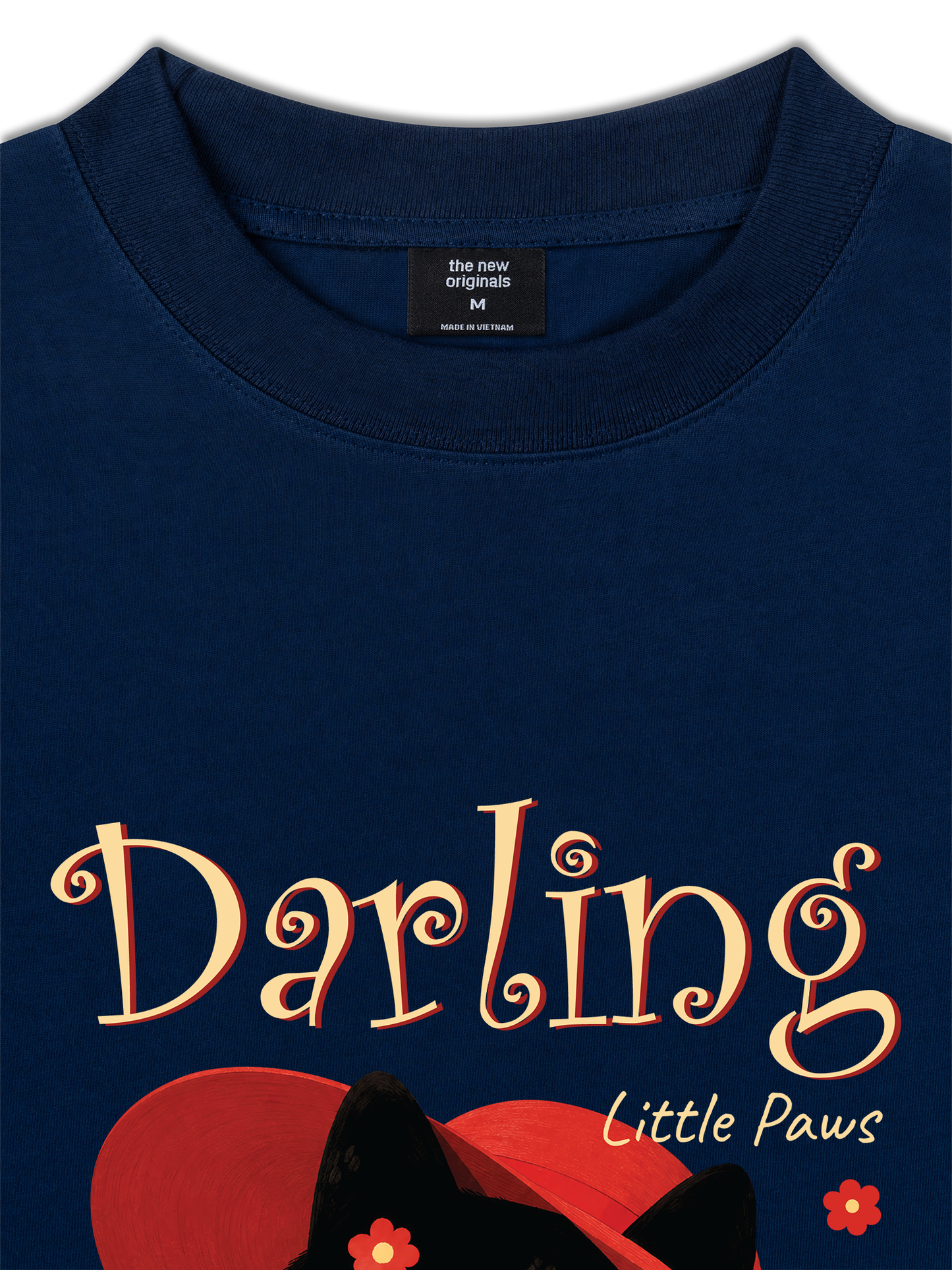 Áo Thun Relaxed Fit Darling Little Paws