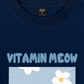 Áo Thun Relaxed Fit Flower With Meow
