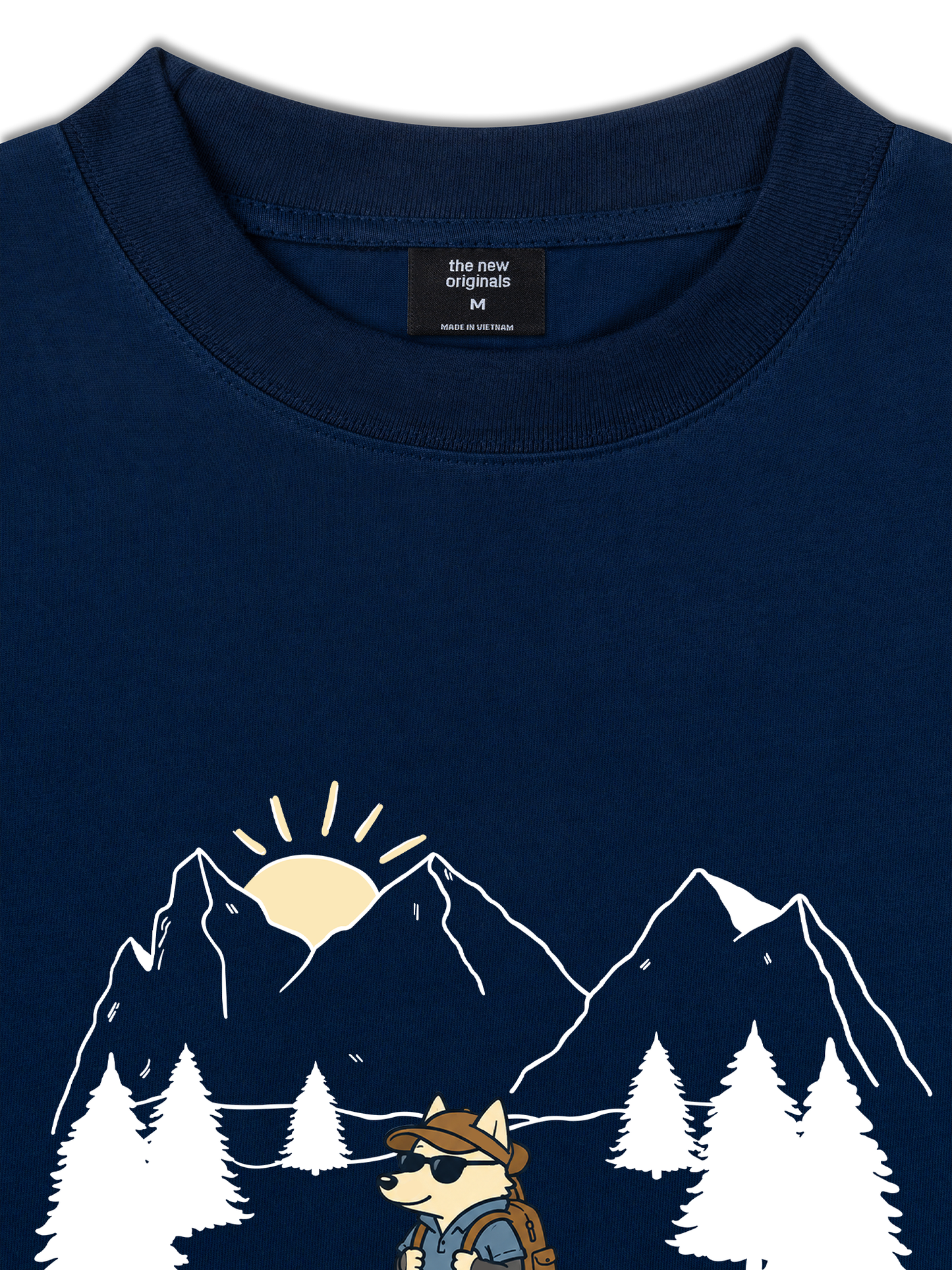 Áo Thun Relaxed Fit Đam Mê Trekking