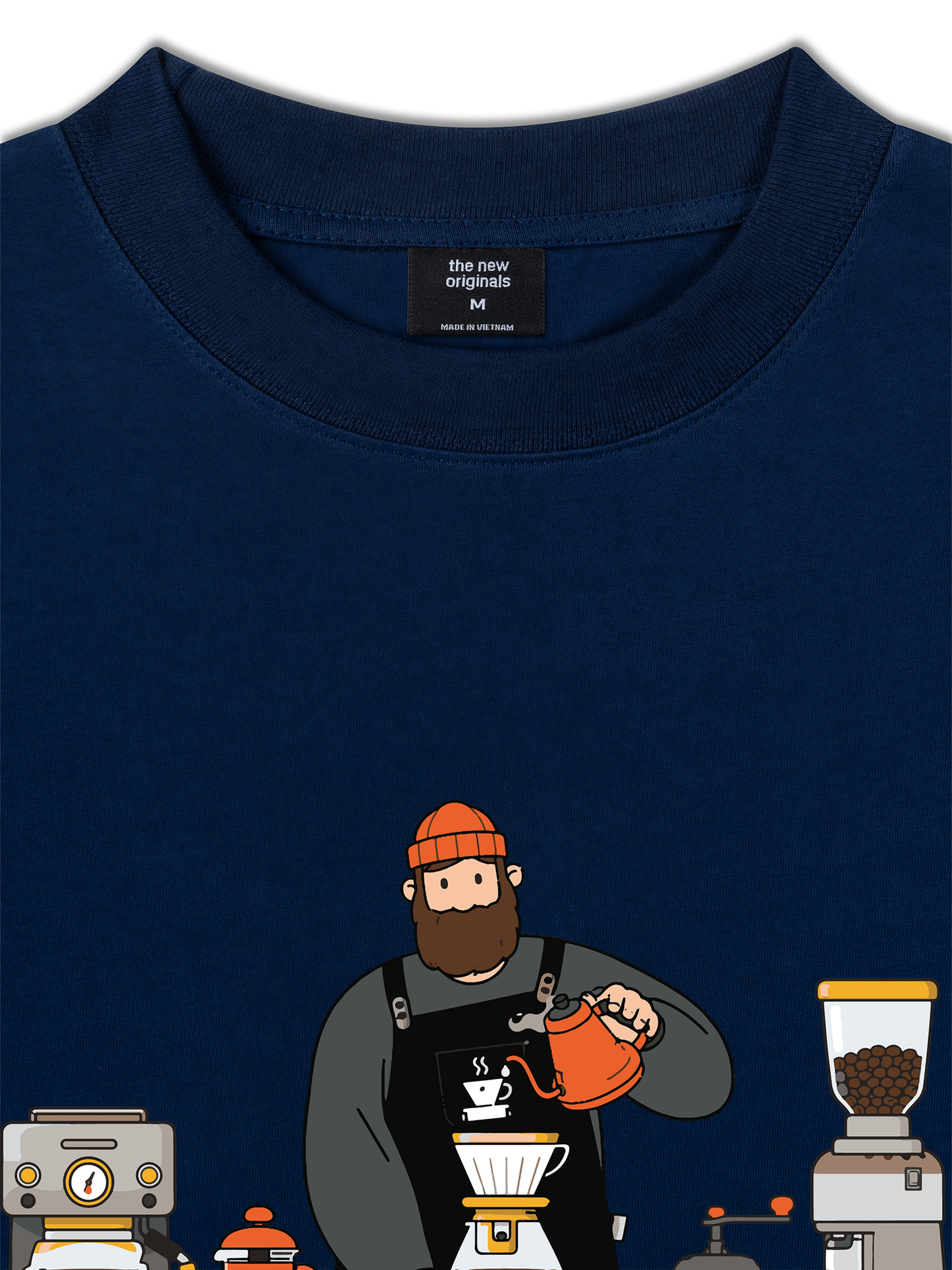 Áo Thun Relaxed Fit Thích Cafe Xỉu