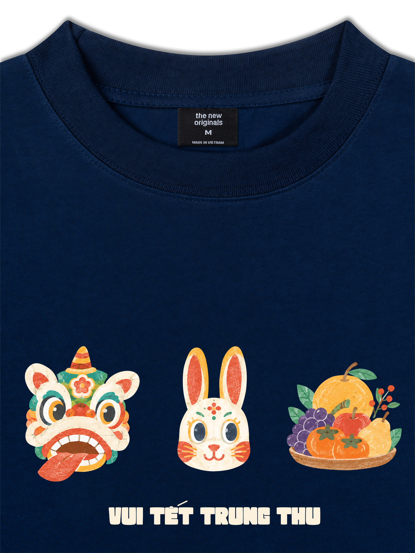 Áo Thun Relaxed Fit Vui Tết Trung Thu