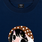 Áo Thun Relaxed Fit Little Girl Brown Dots
