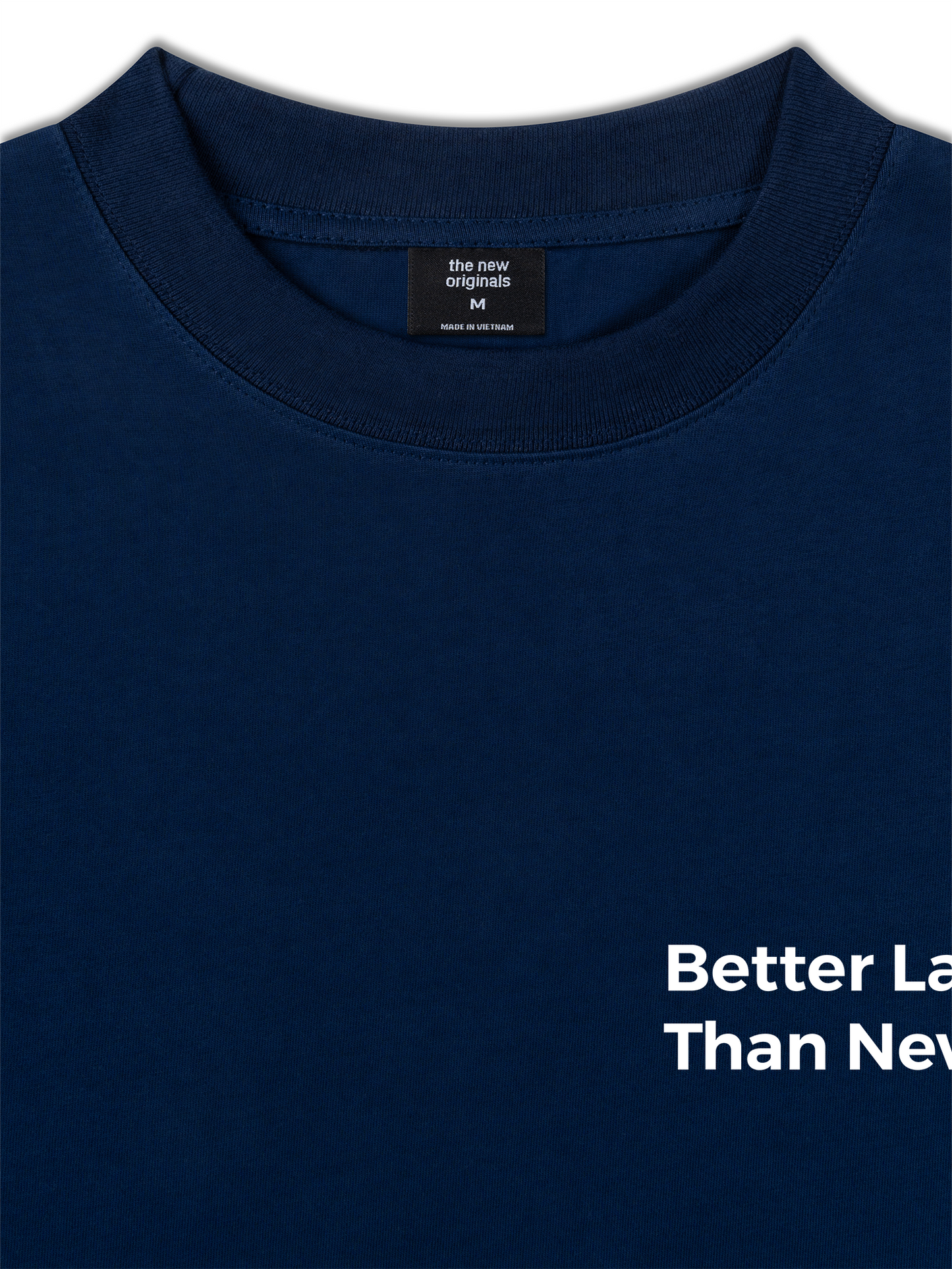 Áo Thun Relaxed Fit Better Late Than Never
