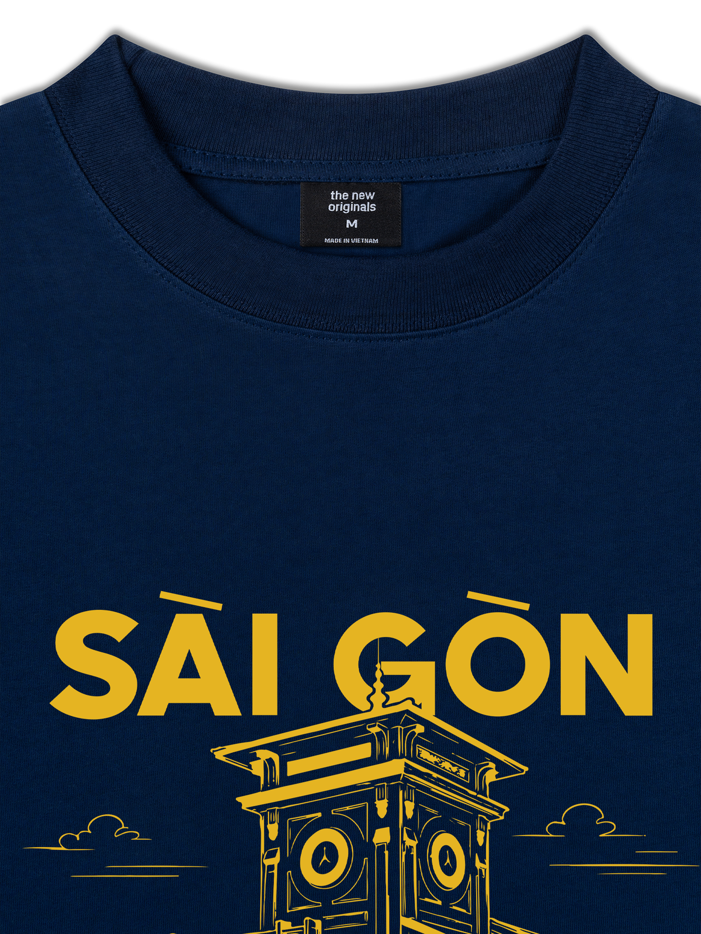 Áo Thun Relaxed Fit Chợ Bến Thành Sài Gòn
