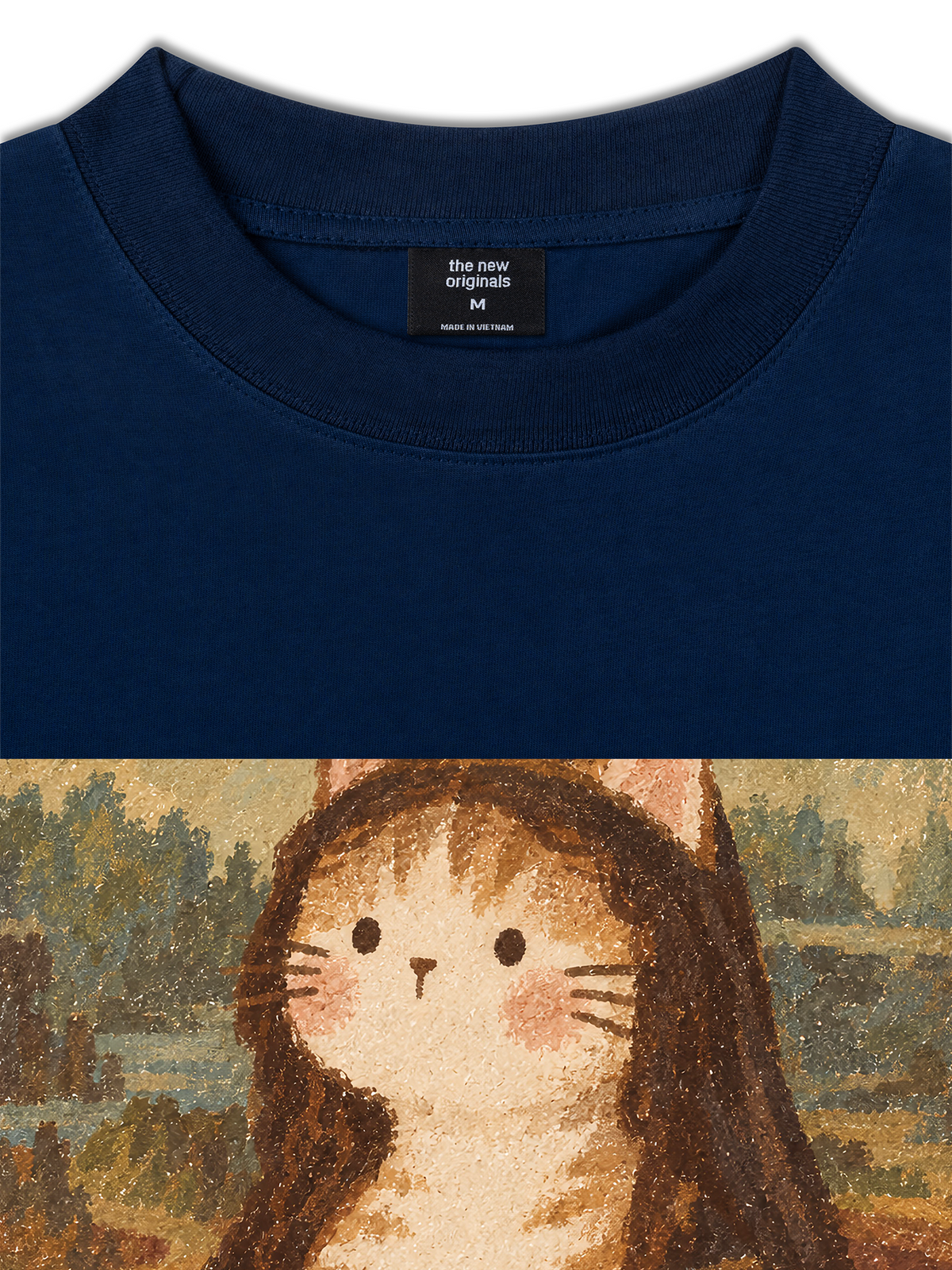 Áo Thun Relaxed Fit Mona Meowsa