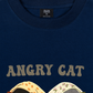 Áo Thun Relaxed Fit Angry Cat