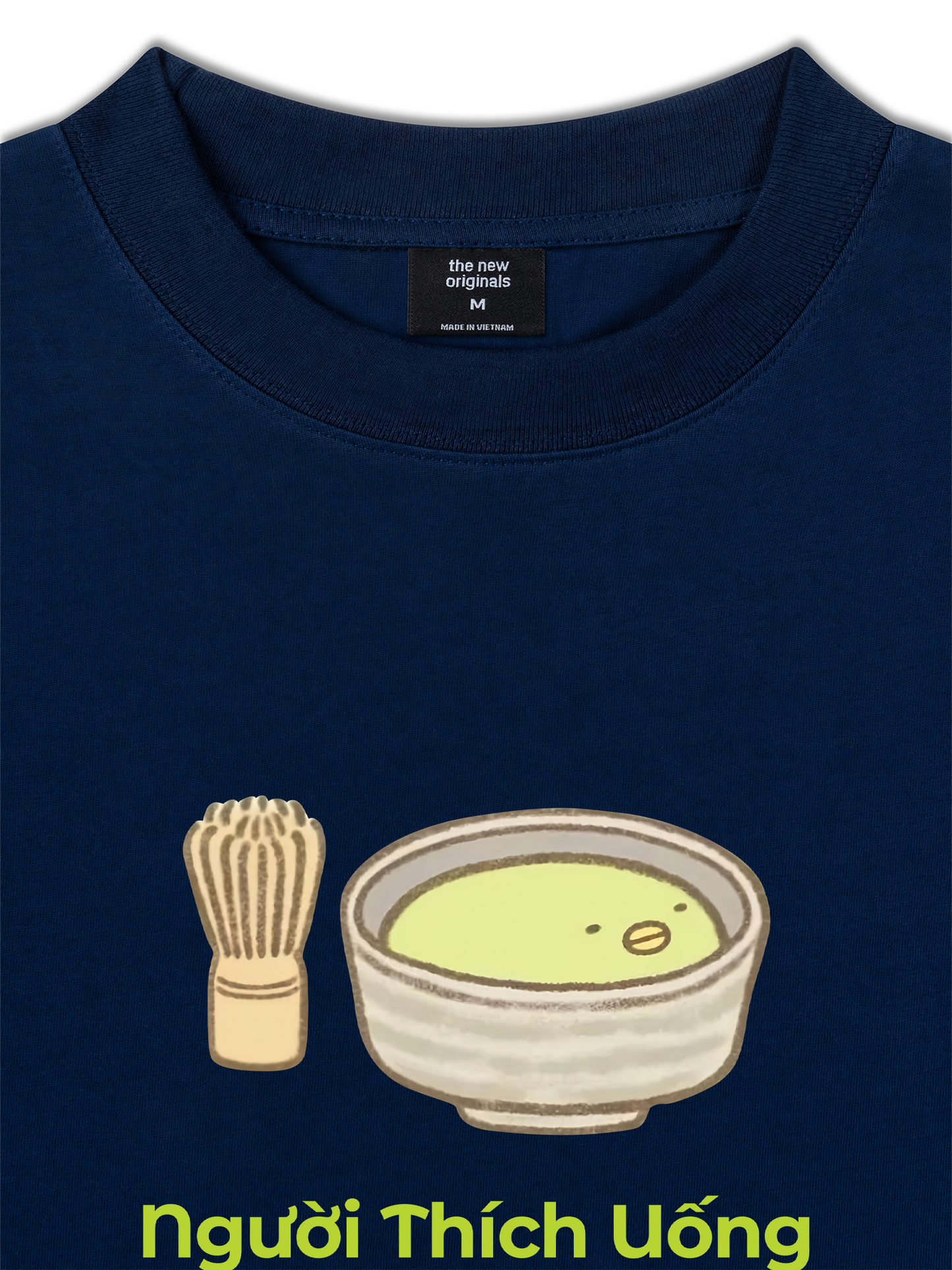 Áo Thun Relaxed Fit Người Thích Uống Matcha