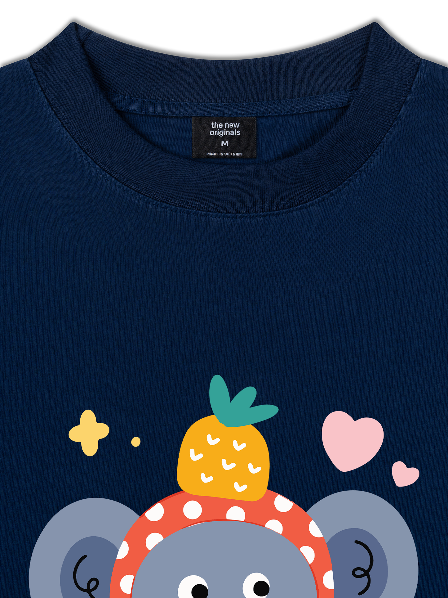 Áo Thun Relaxed Fit Pineapple Cutie Elephant