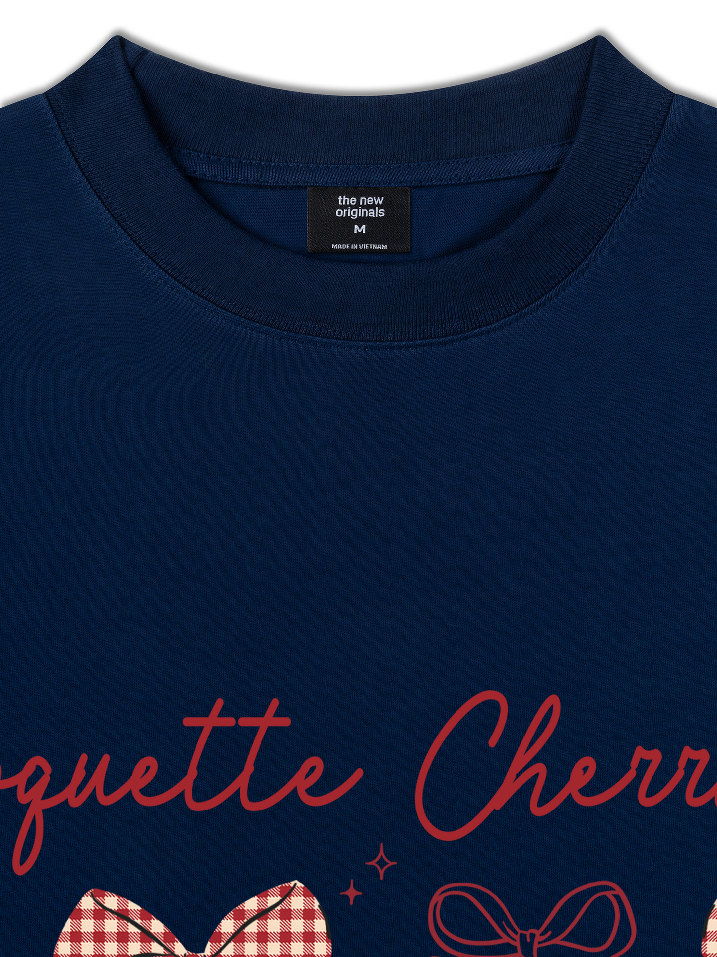 Áo Thun Relaxed Fit Daily Cuties Coquette Cherries