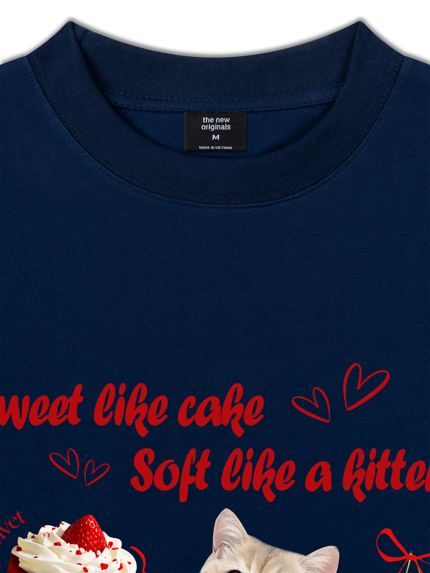 Áo Thun Relaxed Fit Daily Cuties Sweet Like Cake