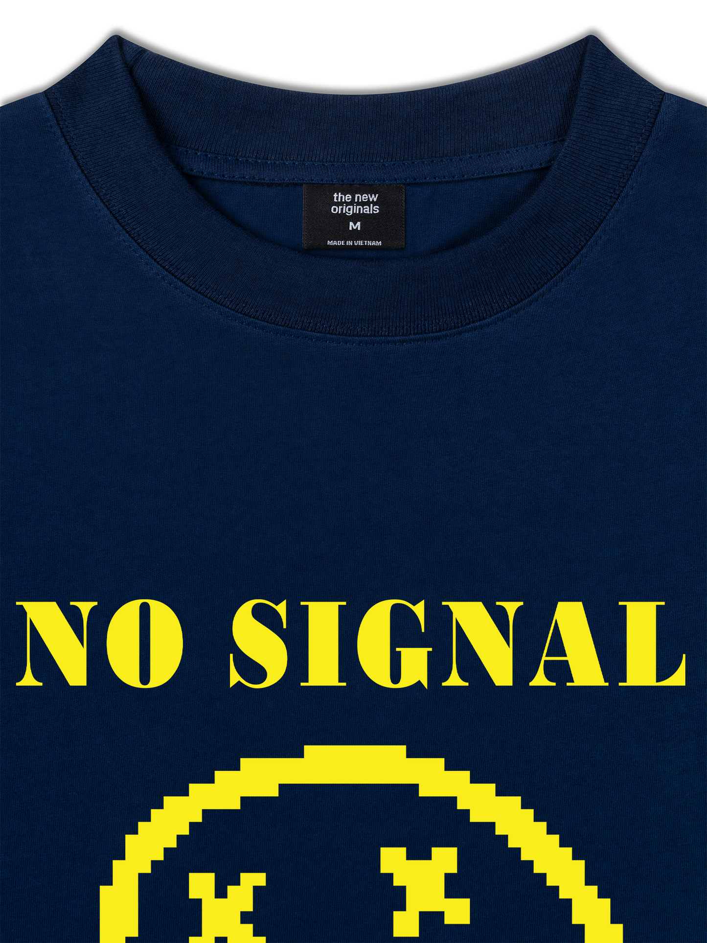 Áo Thun Relaxed Fit Pixel Universe No Signal