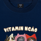 Áo Thun Relaxed Fit Vitamin Ngáo