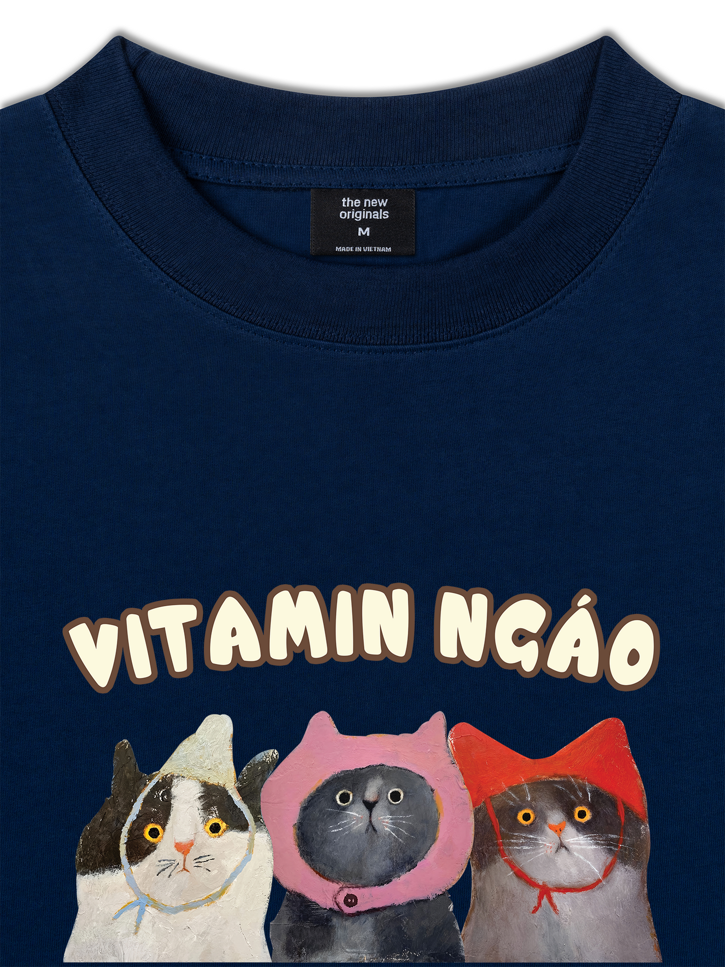 Áo Thun Relaxed Fit Vitamin Ngáo