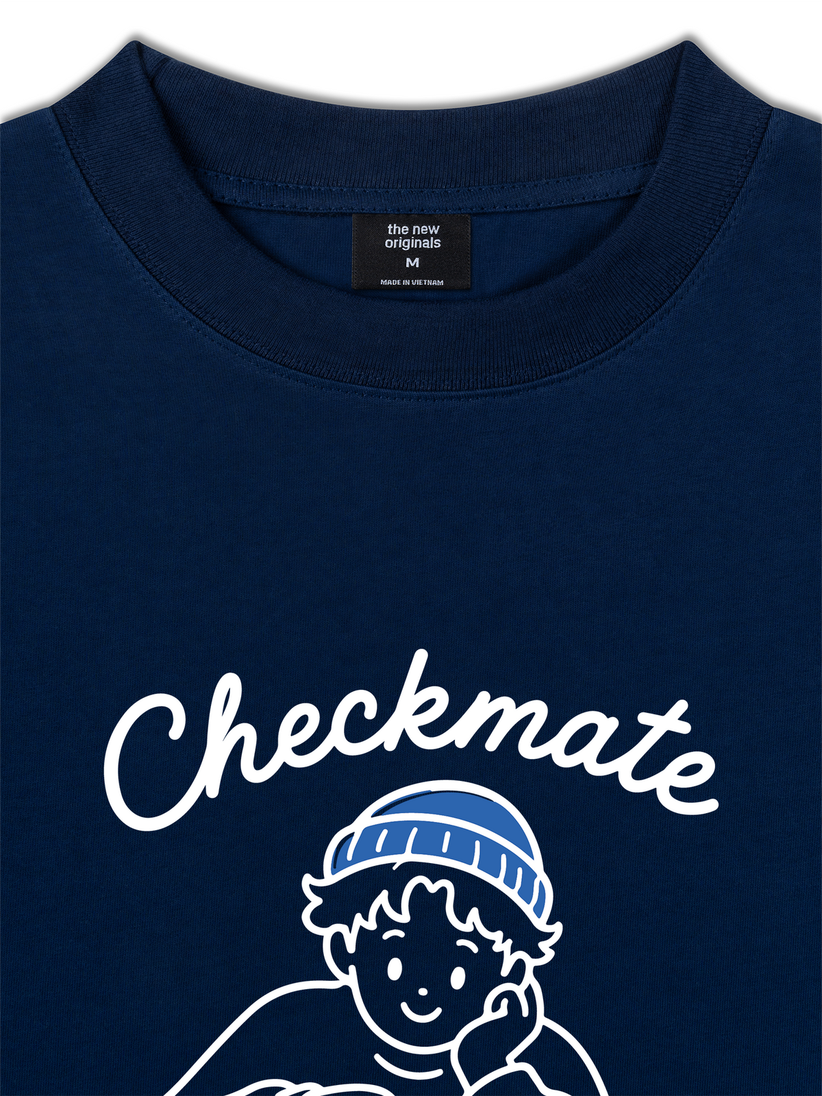 Áo Thun Relaxed Fit Checkmate