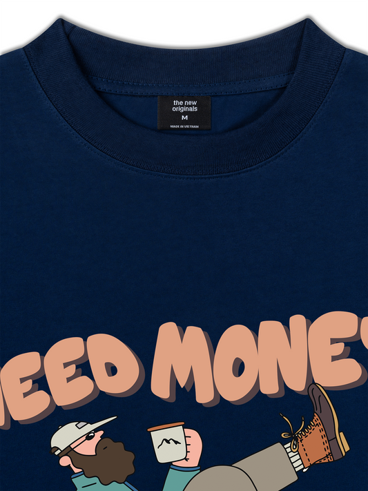 Áo Thun Relaxed Fit Weekend Need Money For Shopping