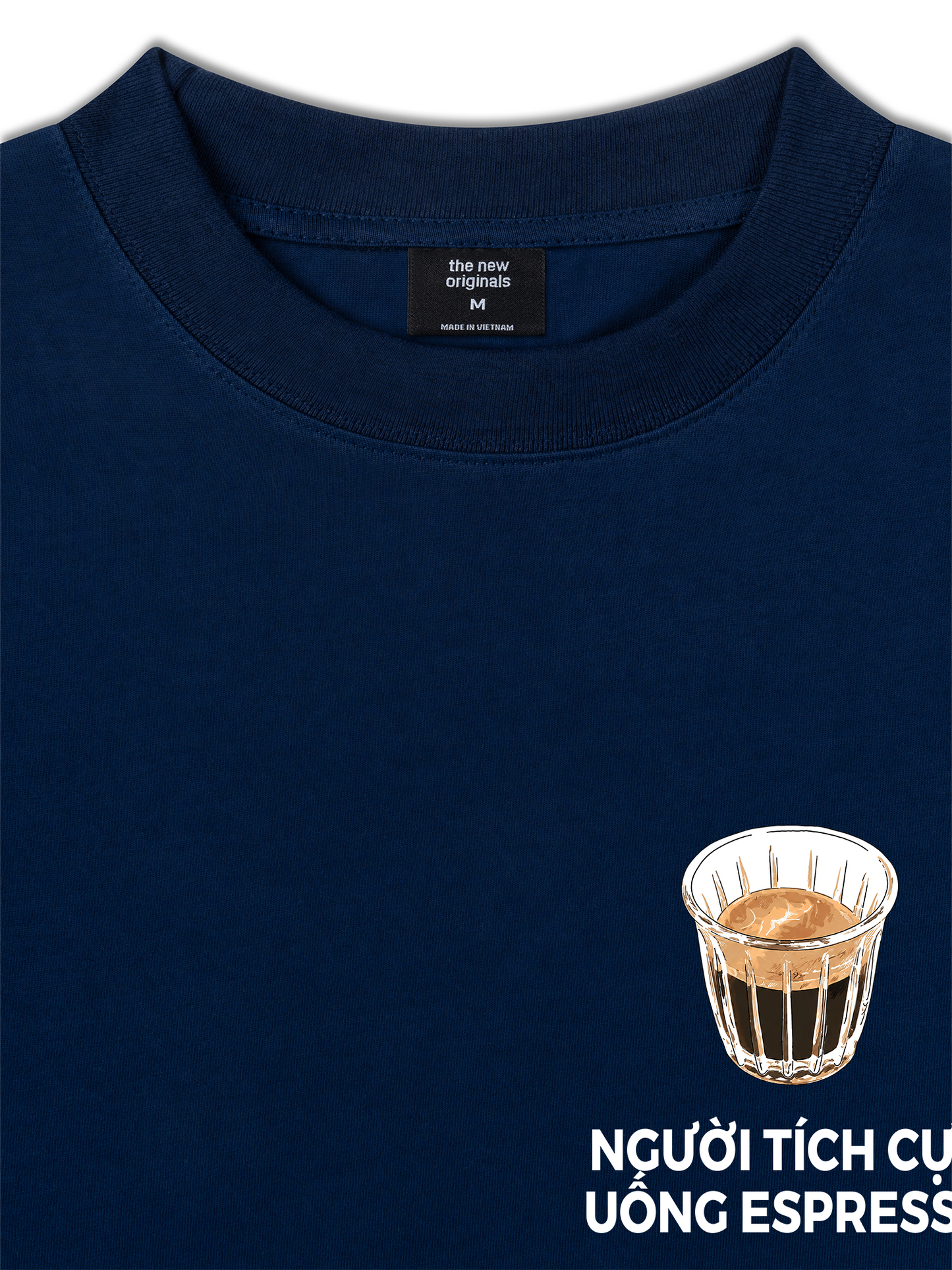 Áo Thun Relaxed Fit Người Tích Cực Uống Espresso 2
