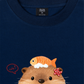 Áo Thun Relaxed Fit Animal Mood Bubble Beaver