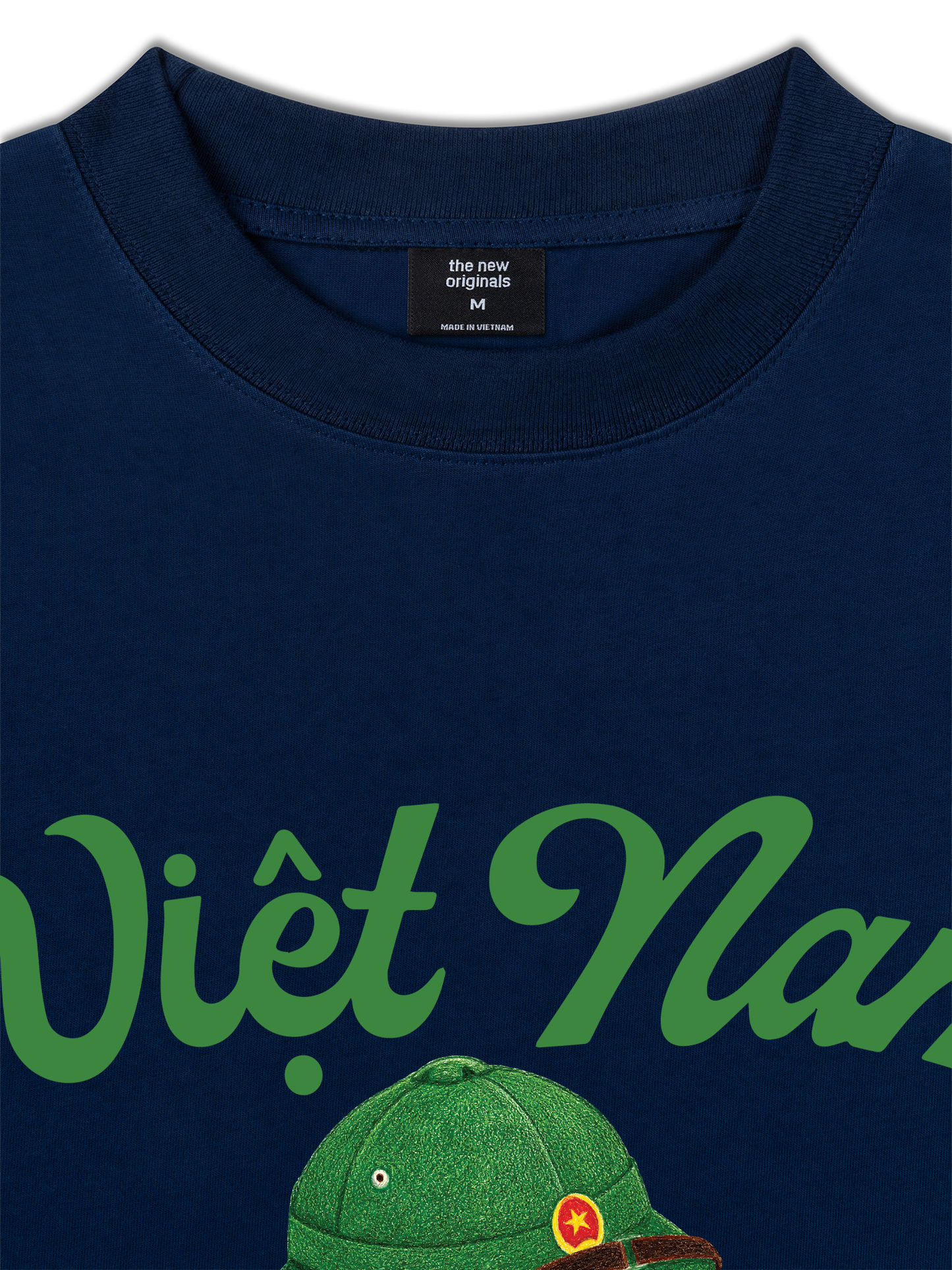 Áo Thun Relaxed Fit Mũ Cối Việt Nam