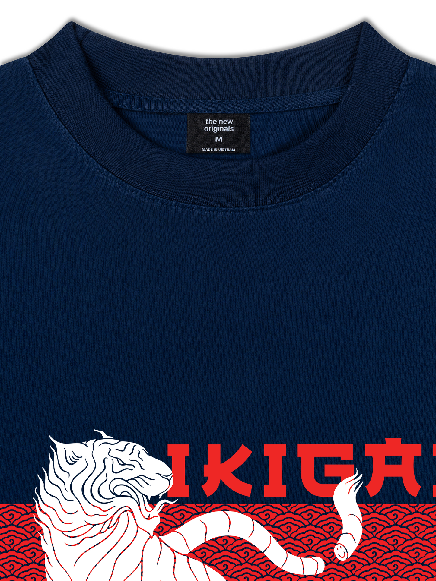 Áo Thun Relaxed Fit Japan Spirit Ikigai Tiger Originals