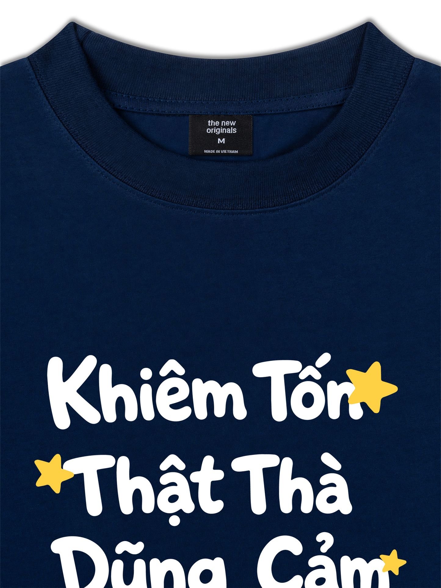 Áo Thun Relaxed Fit Khiêm Tốn, Thật Thà, Dũng Cảm