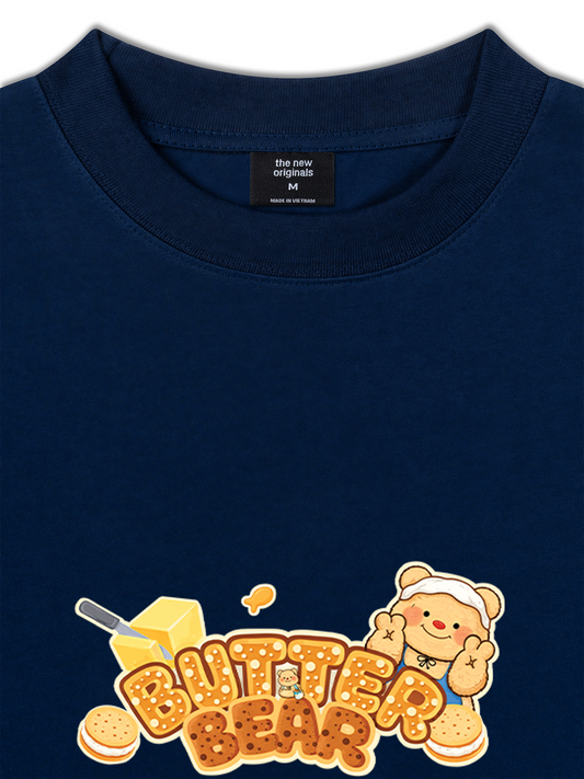 Áo Thun Relaxed Fit Teddy Land Butter Bear