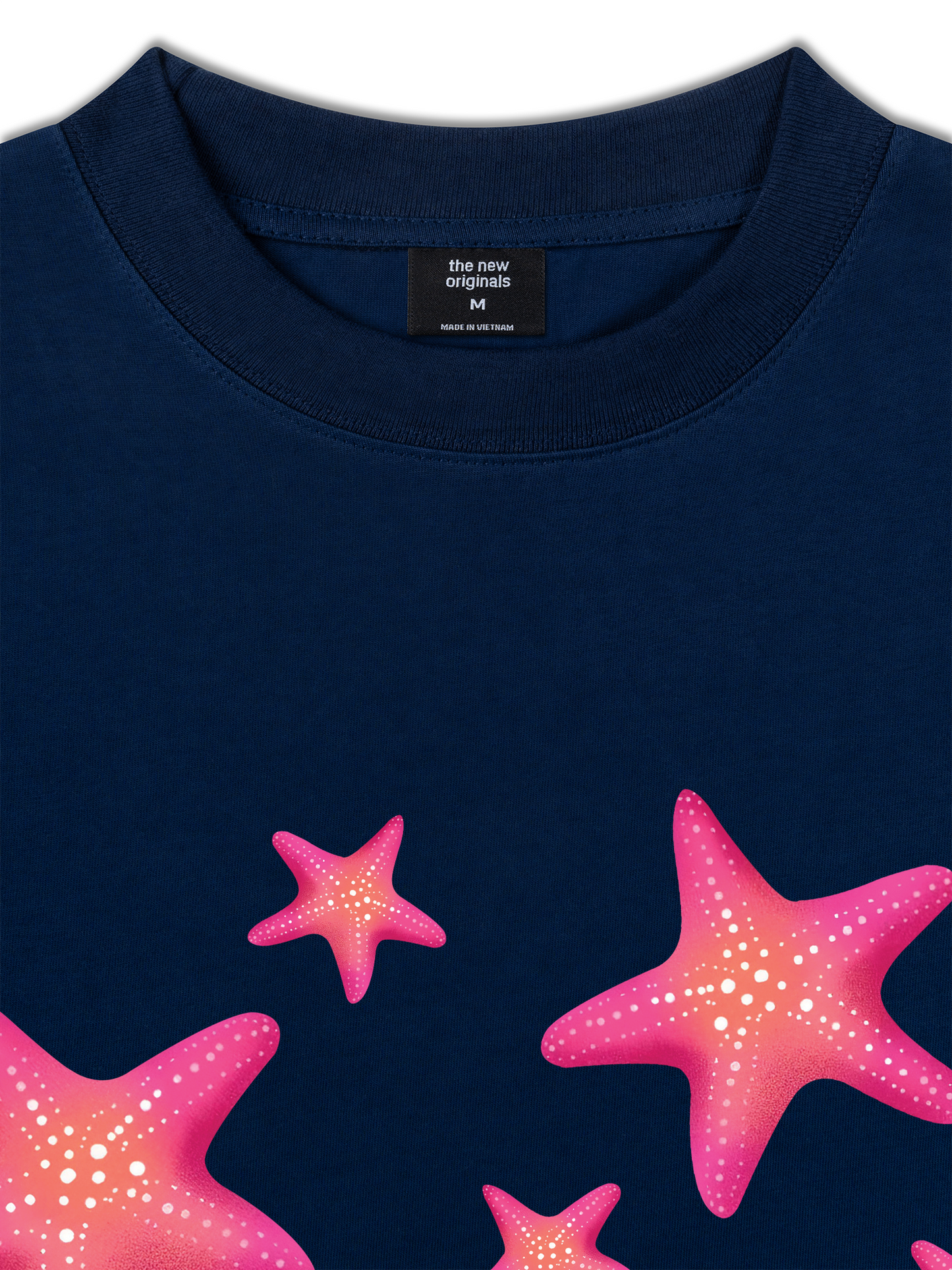 Áo Thun Relaxed Fit Summer Vibes Pink Starfish