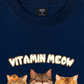 Áo Thun Relaxed Fit Vitamin Meow