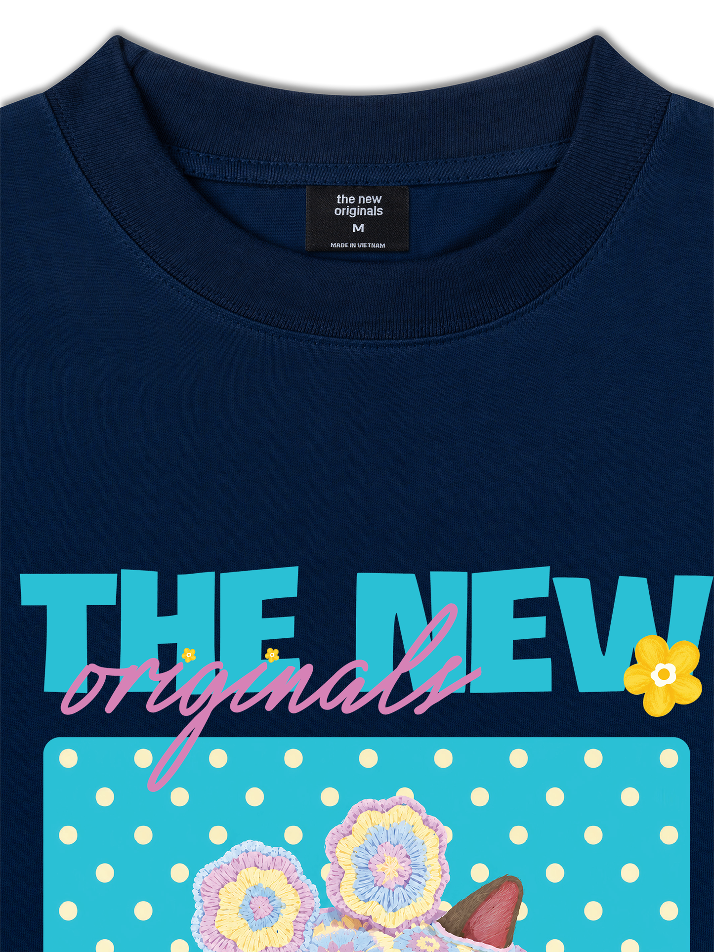 Áo Thun Relaxed Fit Little Mischief Meow