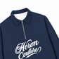Áo Sweater Polo Nỉ Hai Da Heron Couture