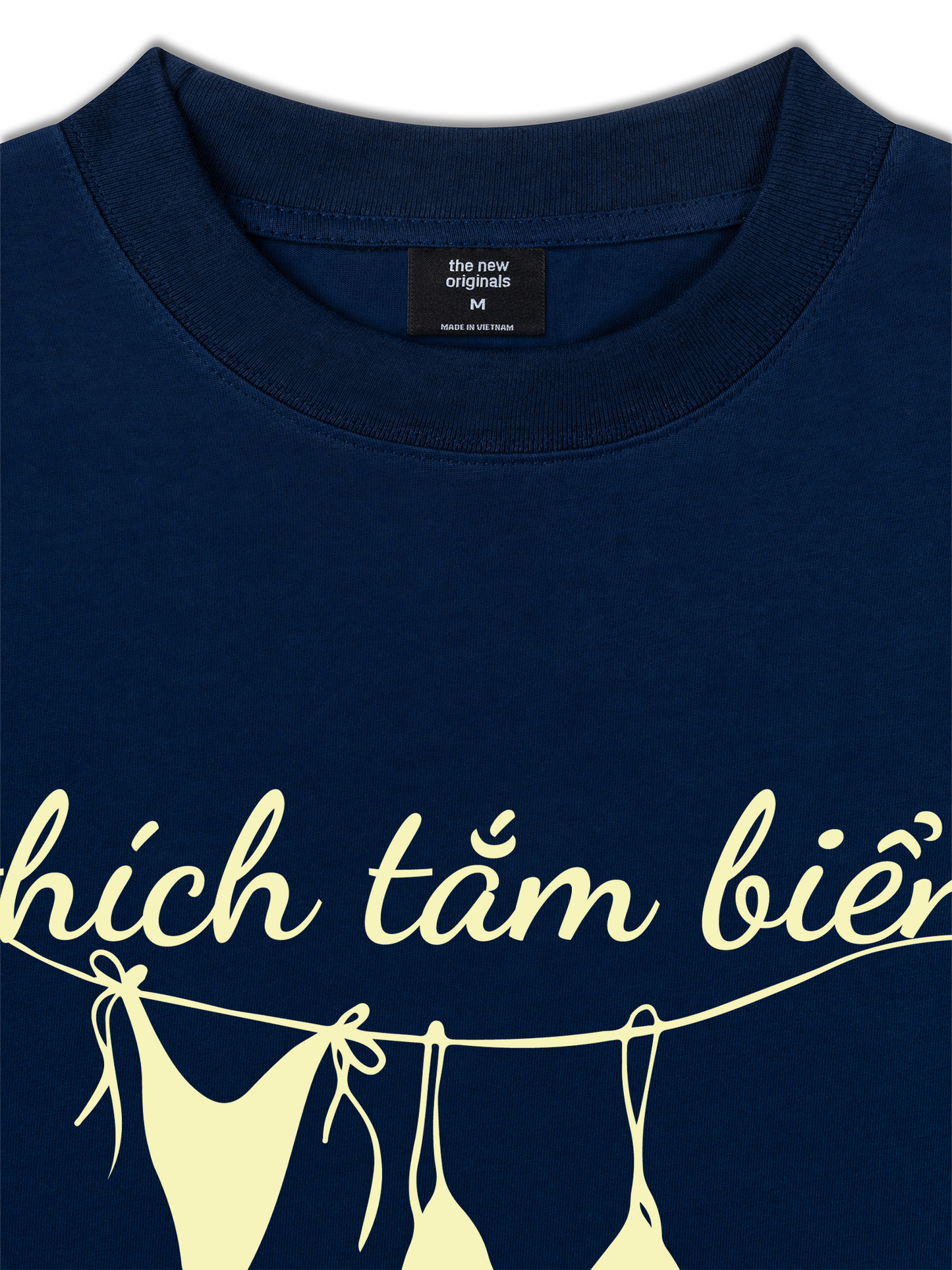Áo Thun Relaxed Fit Thích Tắm Biển