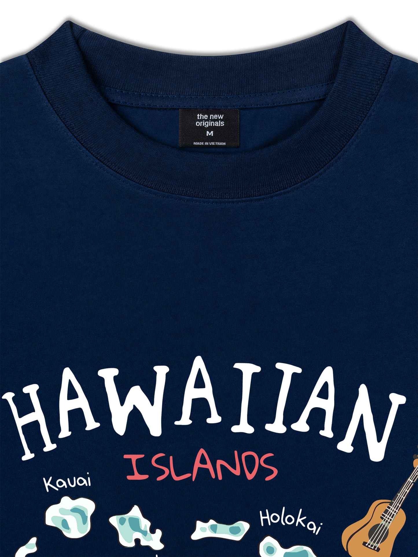 Áo Thun Relaxed Fit Summer Vibes Hawaiian