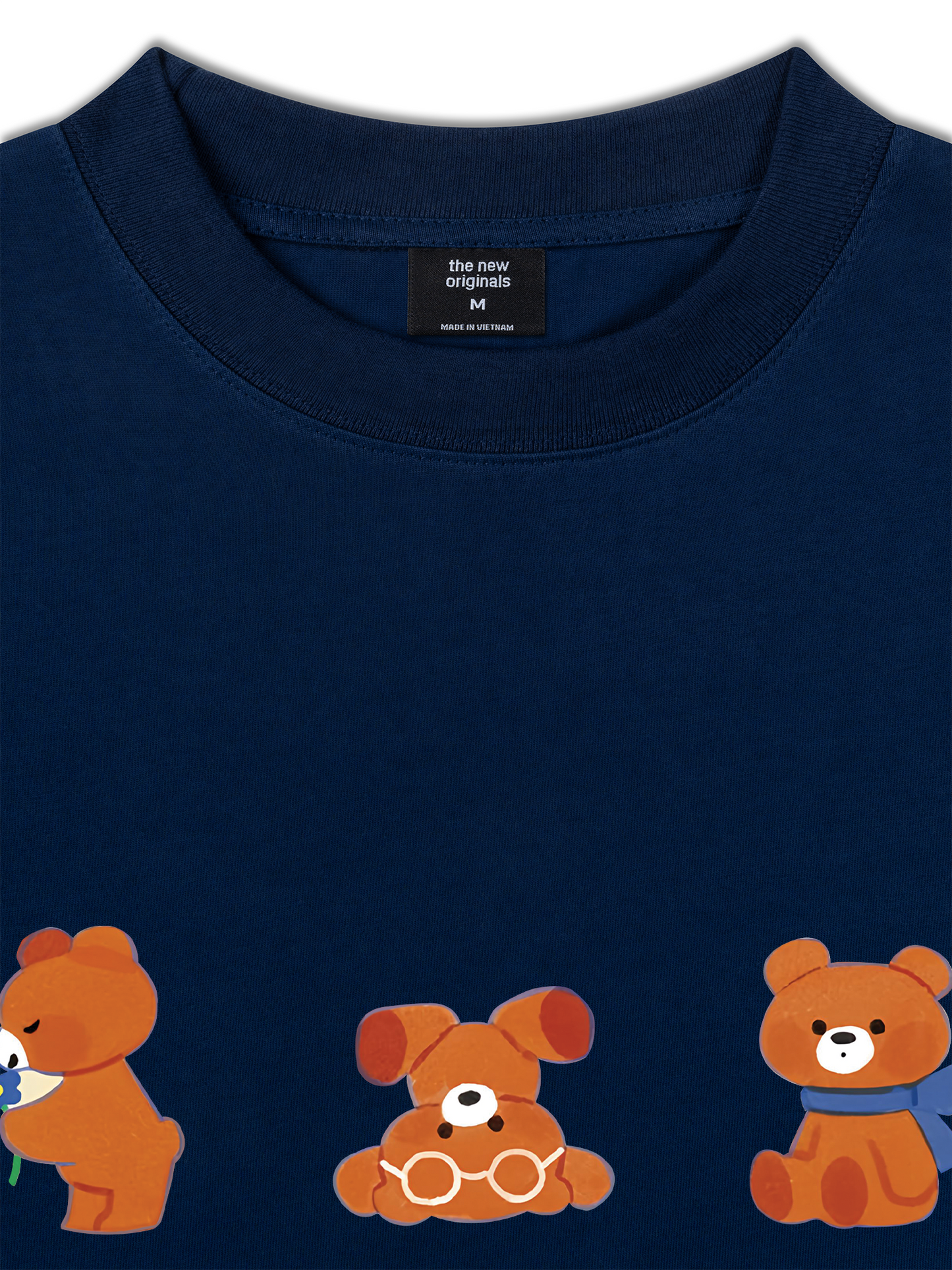 Áo Thun Relaxed Fit Teddy Land Teddy Chill Day