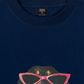 Áo Thun Relaxed Fit Animal Pink Glasses