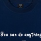 Áo Thun Relaxed Fit Animal Mood You Can Do Anything