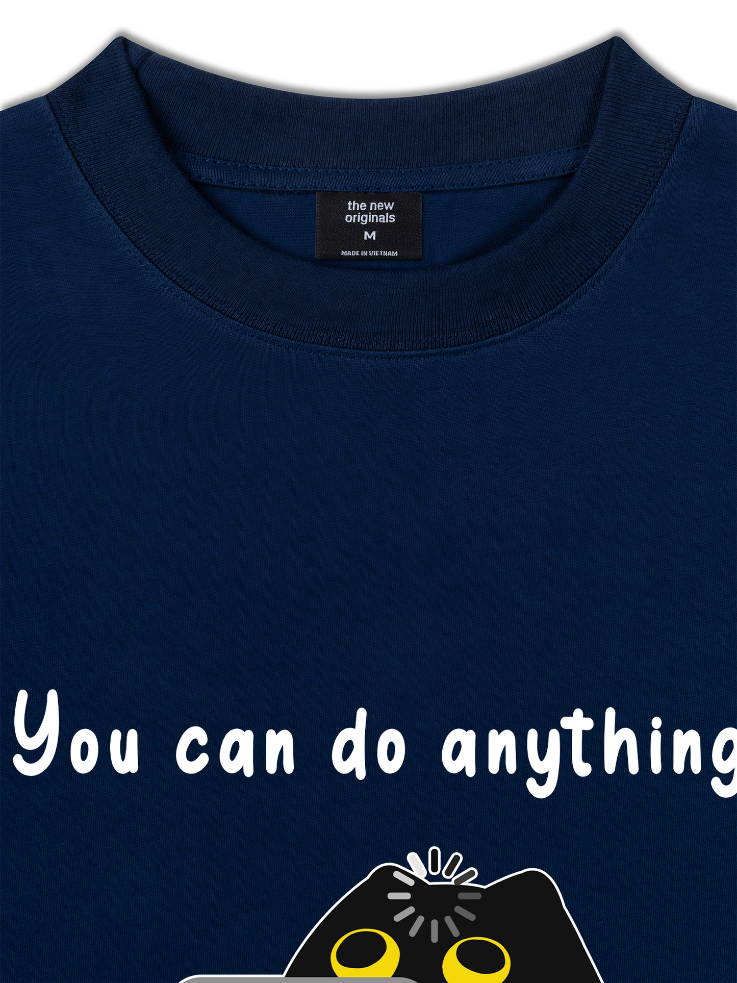 Áo Thun Relaxed Fit Animal Mood You Can Do Anything